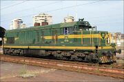 Ex-JŽ 661-4xx subseries locomotive, operated by Macedonian Railways.